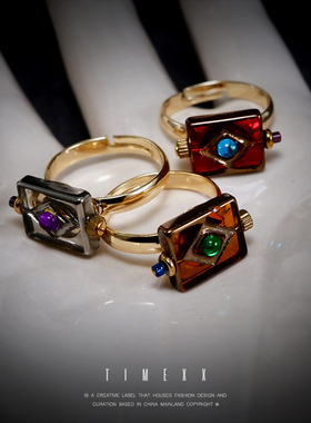 TIMEXX原创手作度假风开口戒指