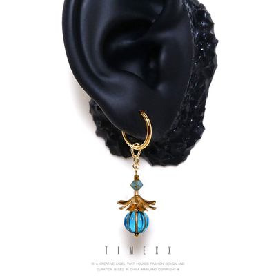 TIMEXX小众原创捷克珠手作耳环