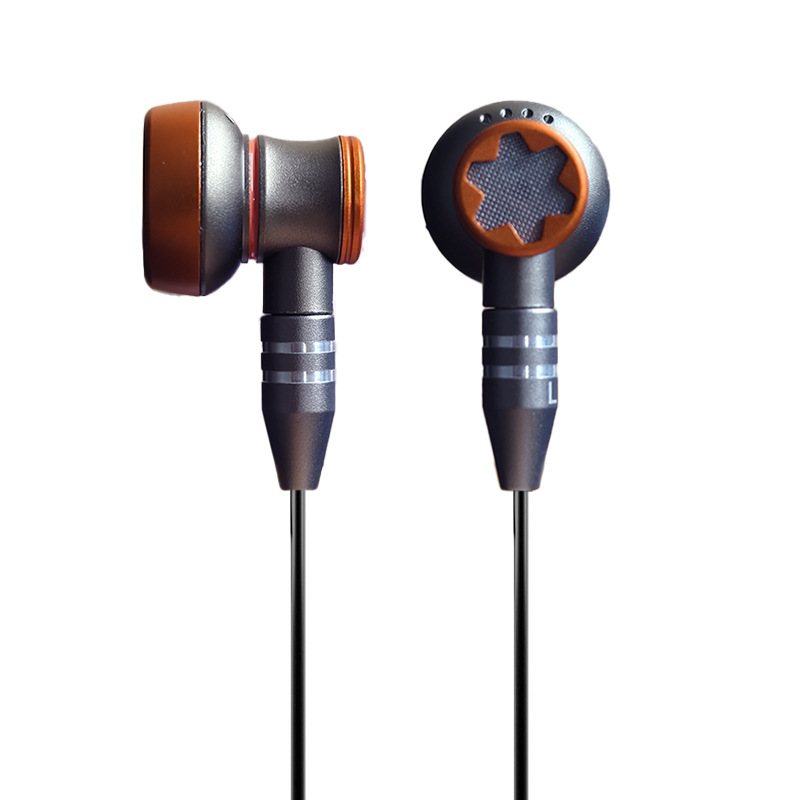 HIFI Dual Dynamic Driver Flat Head Earbuds Detachable MMCX