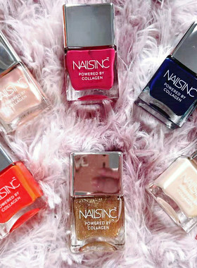 Nailsinc指甲油单色独角兽绿茶