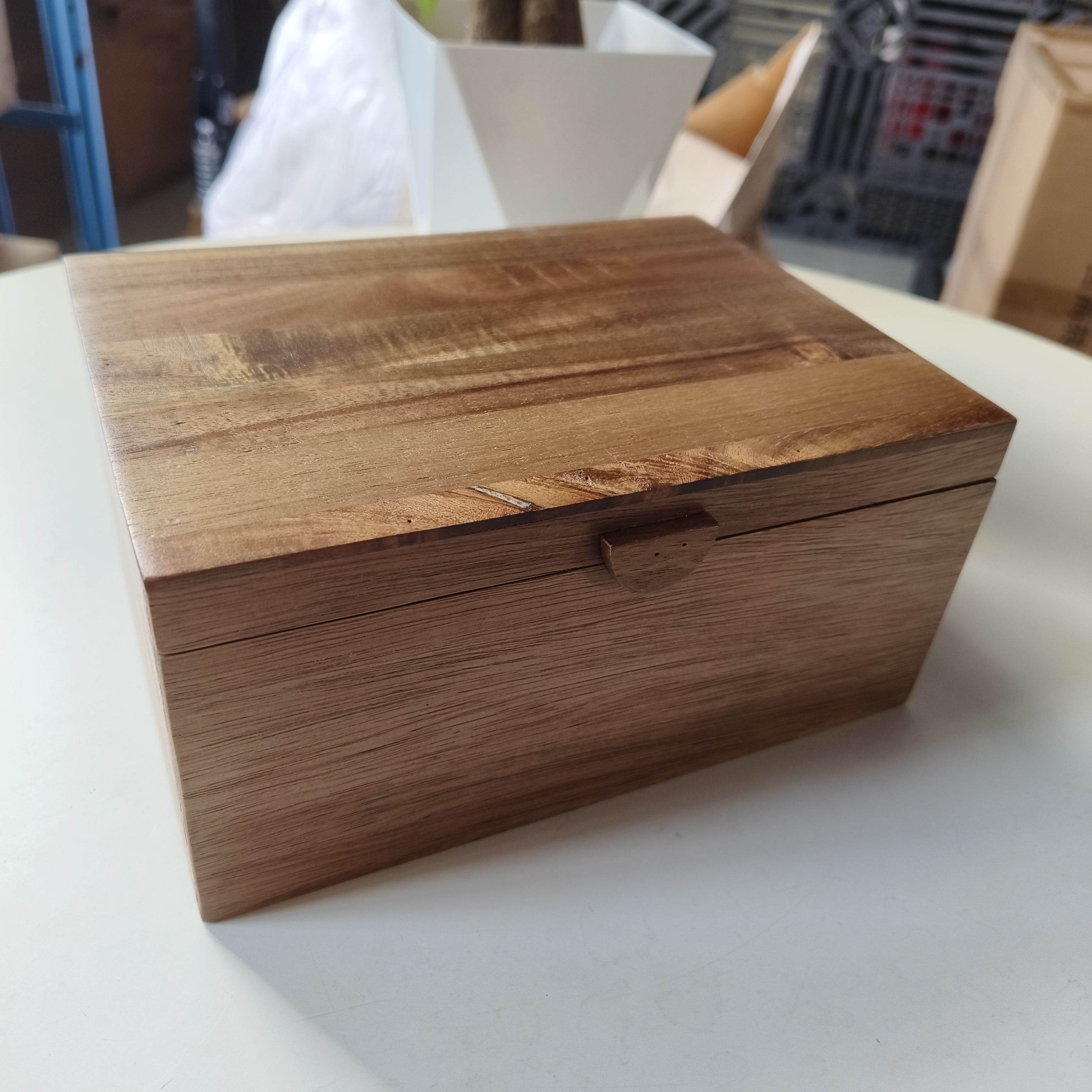 外贸西班牙实木收纳盒 10*15*20cm 木质