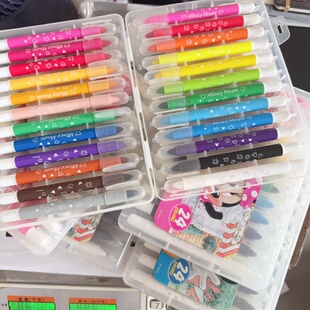 048 微瑕疵不售后B1 限时福利 迪斯尼24色炫彩棒5盒