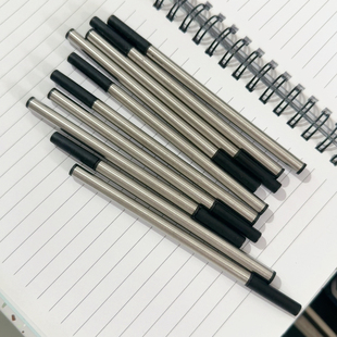 中性笔笔芯10支 黑色0.5 速干