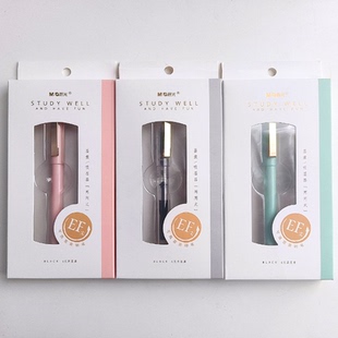 晨光正姿墨囊钢笔小学生EF尖练字吸墨器墨囊两用可擦钢笔A 325