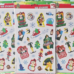 外贸卡通贴纸6包A1 059