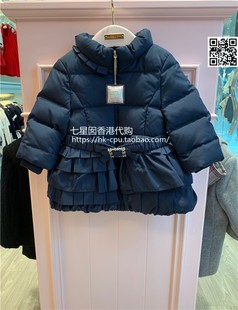 女童 羽绒外套加厚 高档短款 新19冬力高nicholas比熊bears香港代购