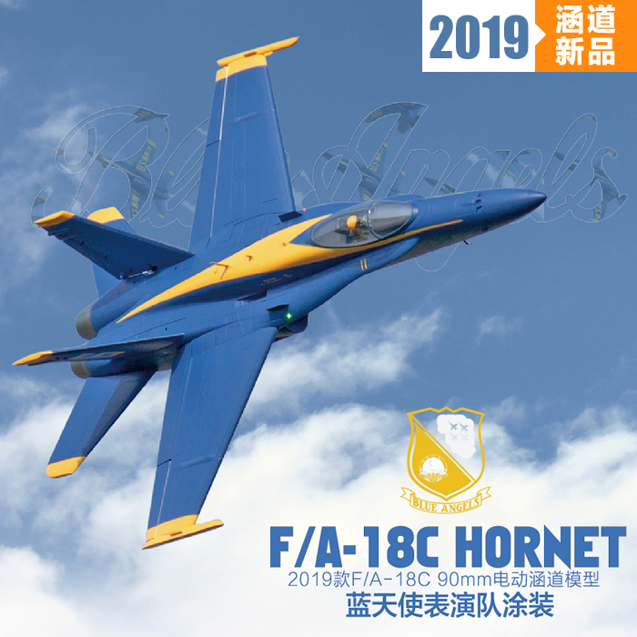 Freewing飞翼模型 F18 90mm涵道仿真模型飞机