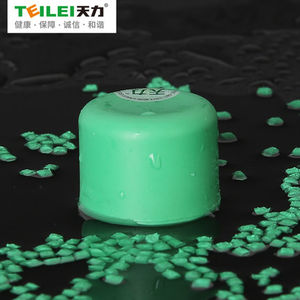 天力水管 PPR水管 绿色管材管帽 水管配件20 25 32