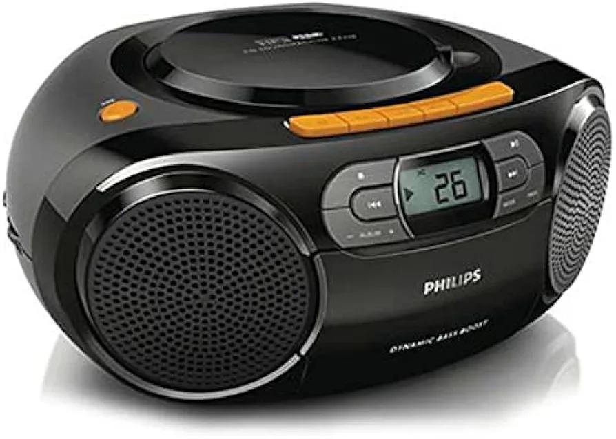 philips飞利浦AZ328手提CD面包机USB磁带CD 收音机英语一体机全新