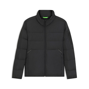 HUGO BOSS雨果博斯男款立领羽绒服短款冬季新款轻薄保暖休闲上衣