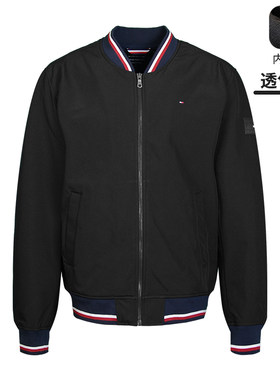 tommy棒球领春秋休闲夹克外套