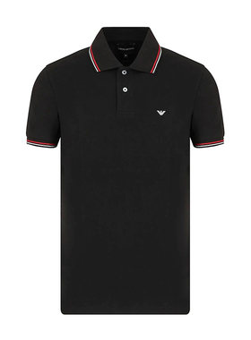 EMPORIO ARMANI阿玛尼男士短袖polo衫夏新款半袖商务休闲翻领男装