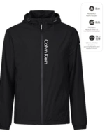 Calvin klein, осенняя куртка, водонепроницаемая толстовка с капюшоном с молнией
