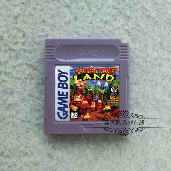 GB游戏卡 GBC SP适用 大金刚大陆 Donkey Kong Land 英文版