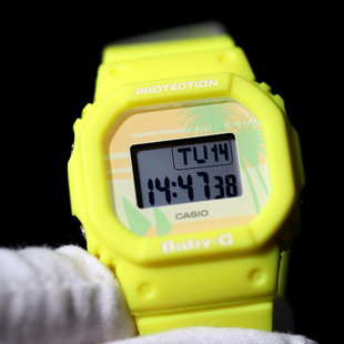 560BC 运动女表BGD G小方块学生防水多功能计时时尚 西欧BABY