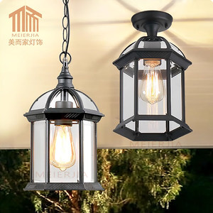 美而家庭院阳台走廊户外防水吊灯