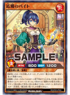 游戏王RD 磷近的火热骑士 N/SER ap02-jp024【布鲁斯卡牌】