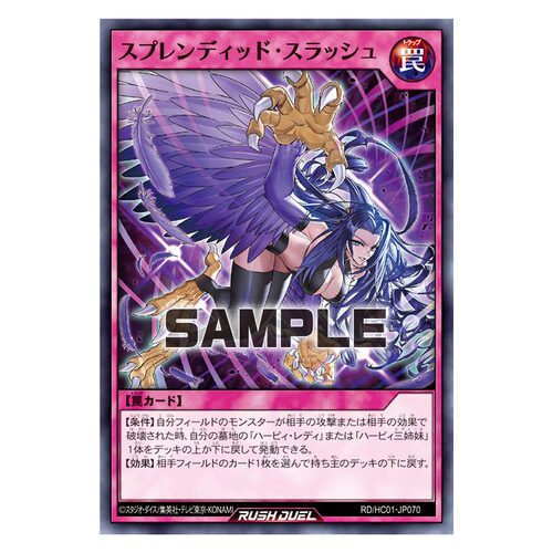 游戏王RD 华丽爪牙斩N,SER hc01-jp070 sd0d-jp036【布鲁斯卡牌】
