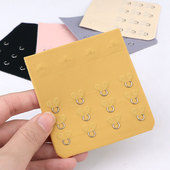 大四排扣内衣后面搭扣宽勾红色延长文胸4扣女胸罩无痕配件加长带