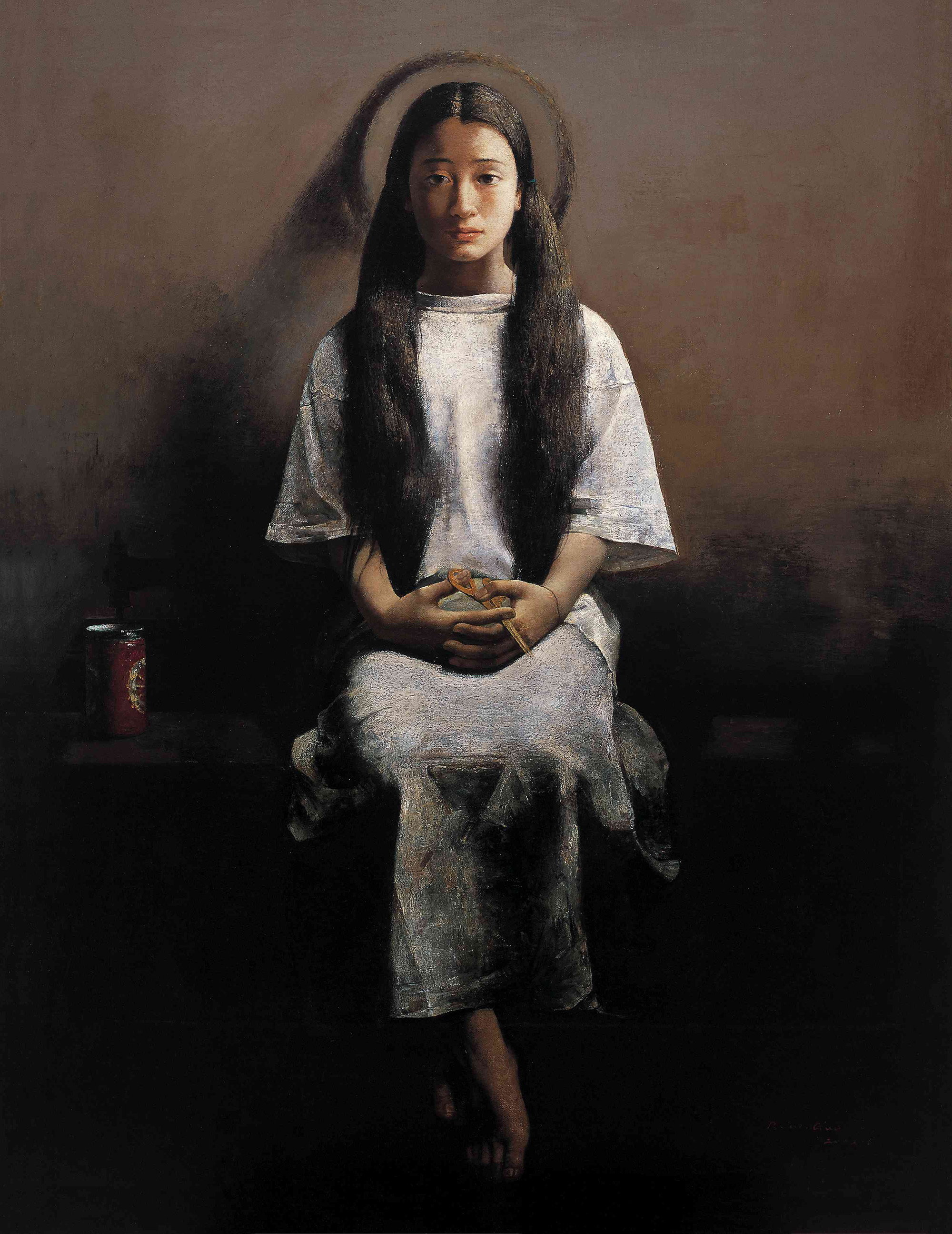 郭润文油画肖像,人物风景高清图集 当代绘画参考临摹资料素材