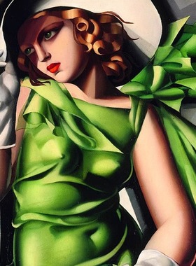 塔玛拉德兰陂卡Tamara De Lempicka油画素描高清大图绘画临摹素材