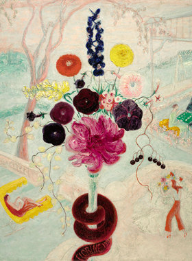 弗洛琳·斯蒂海默Florine Stettheimer绘画作品高清大图 素材