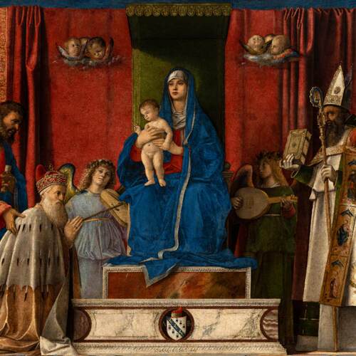 Giovanni Bellini Barbarigo Altarpiece 高清JPG图片素材