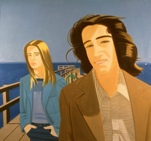 美国当代绘画阿历克斯卡茨Alex Katz风景花卉人物版画油画 素材