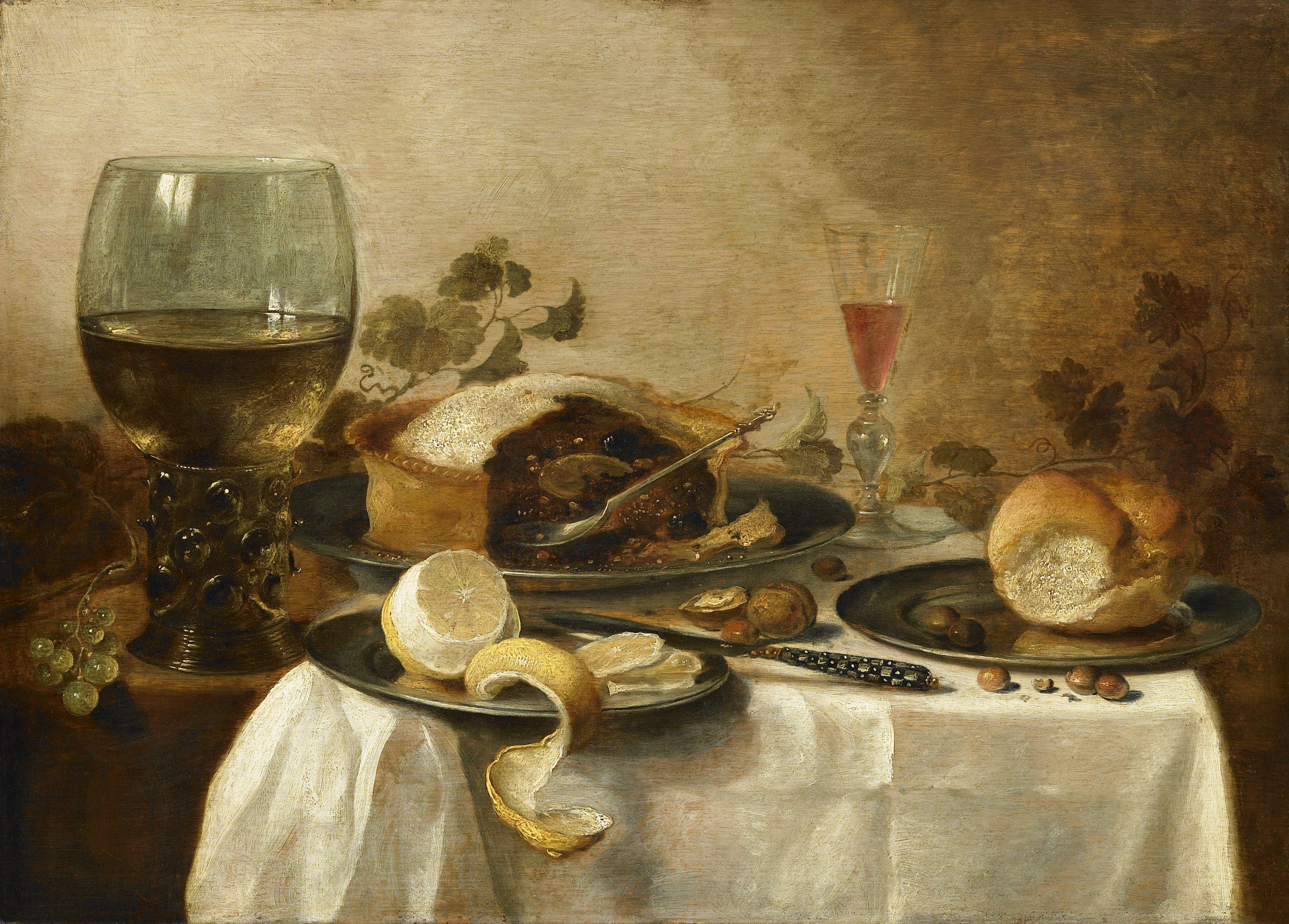 彼得 威廉·克拉斯 pieter claesz willem claesz 油画静物图库.