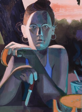 马特·博林格Matt Bollinger美国当代人物绘画作品 学习临摹素材