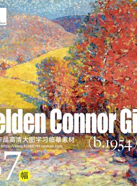 塞尔登康纳吉尔Selden Connor Gile北美风景绘画参考学习临摹素材