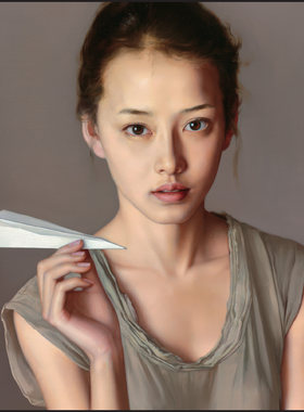 李贵君油画高清图集中国当代人物写实绘画JPG大图临摹范画素材