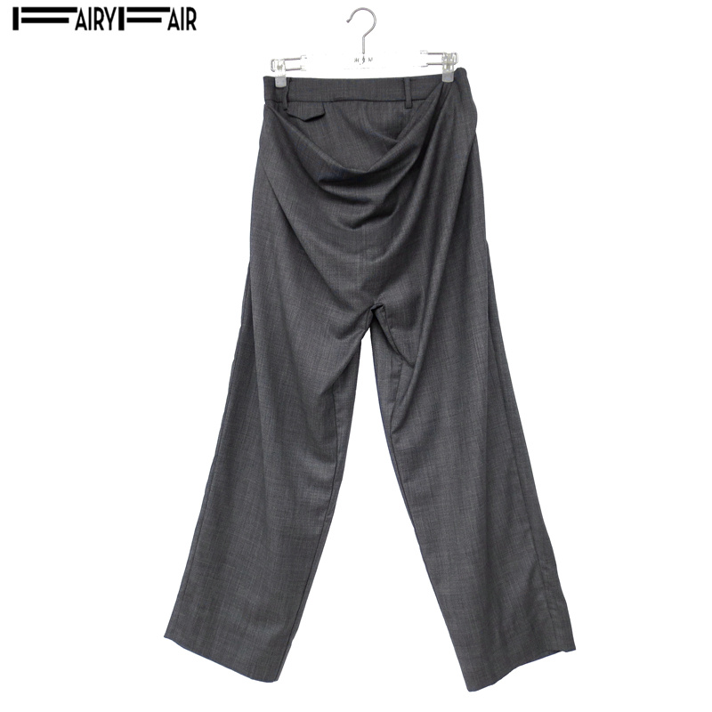 FAIRYFAIR时尚千鸟格长裤羊毛