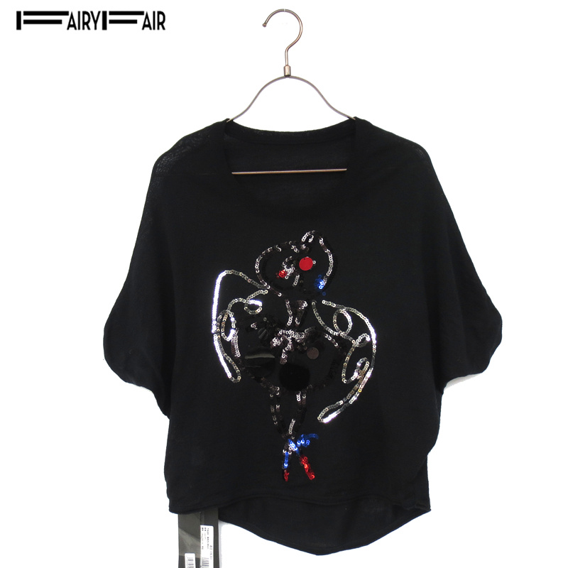 淑女屋FAIRYFAIR细羊毛线针织衫