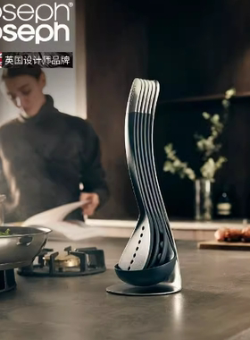 Joseph Joseph料理可用汤勺漏勺锅铲嵌套式厨具5件套高颜值95031