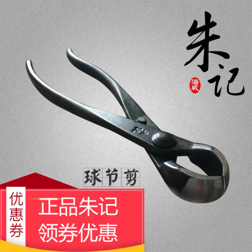 朱记专业制作养护盆栽树瘤球节剪