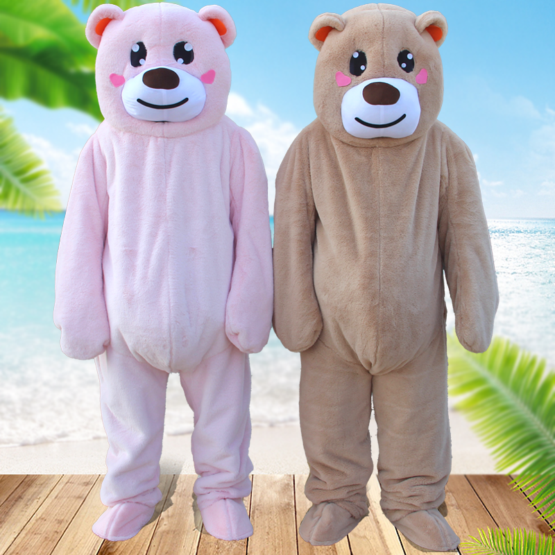 网红人偶服跳舞熊泰迪熊