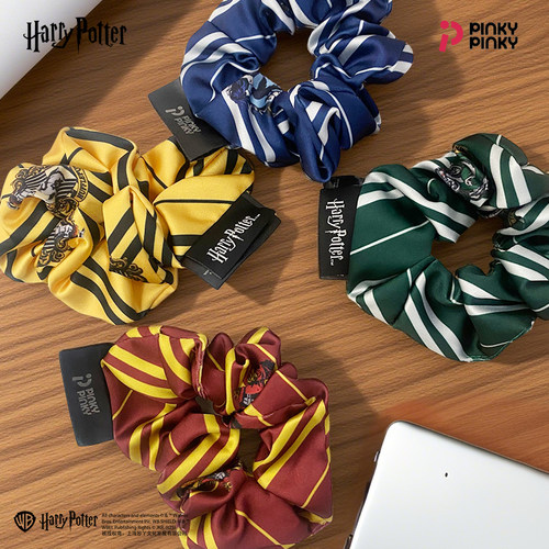 哈利波特赫敏学院风发箍发圈发饰格兰芬多斯莱特林马尔福周边