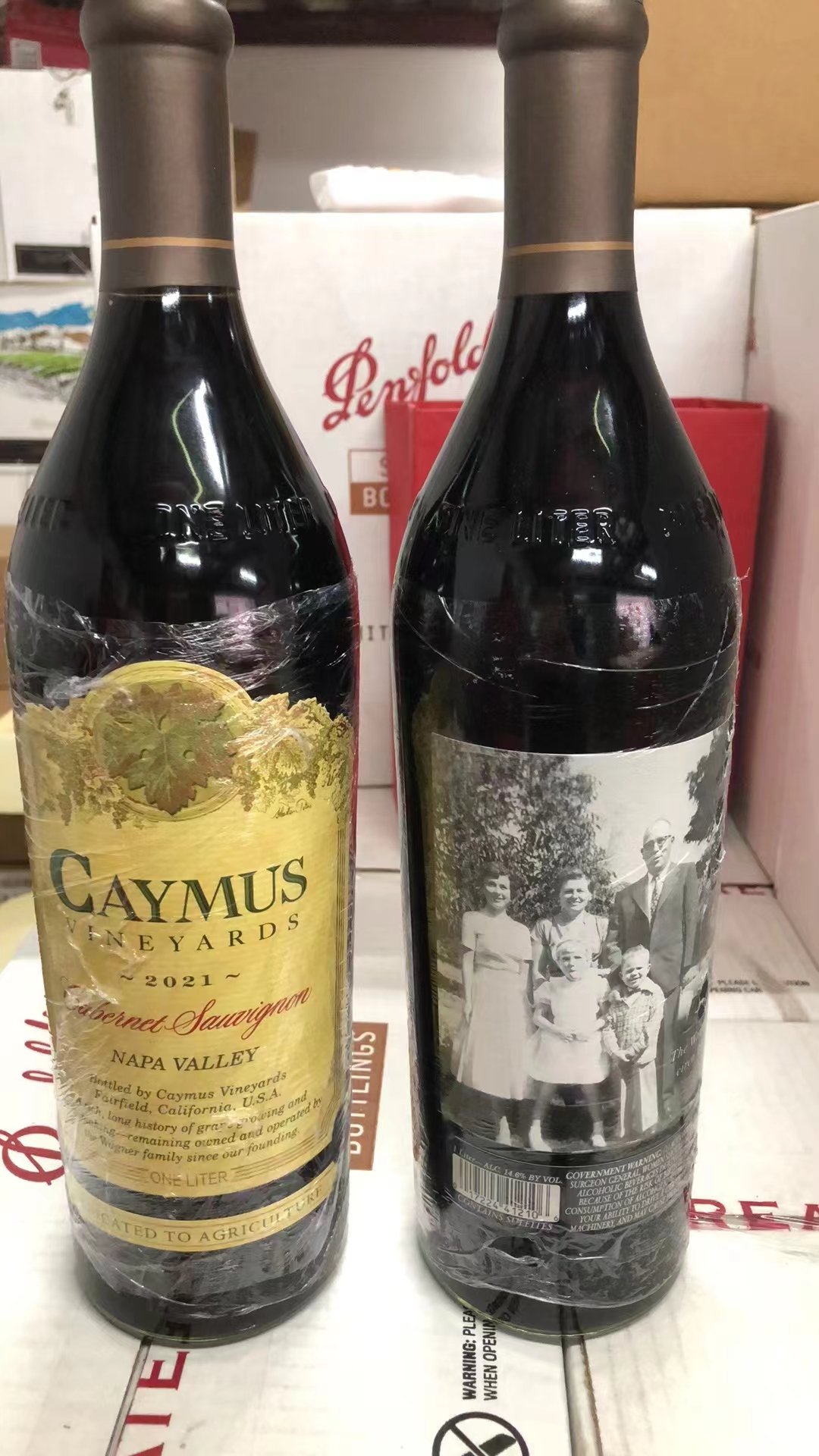 美国 佳慕赤霞珠 红葡萄caymus vineyards 2021年1000毫升
