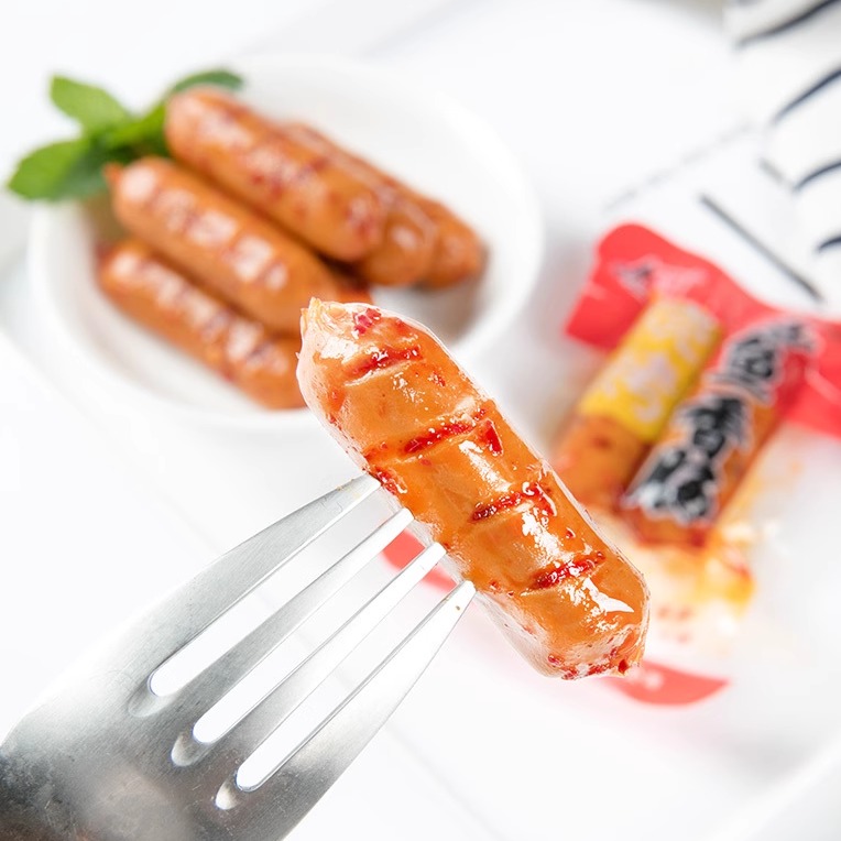 【99减30专区】海望章鱼香肠香辣烧烤味即食休闲网红解馋零食小吃