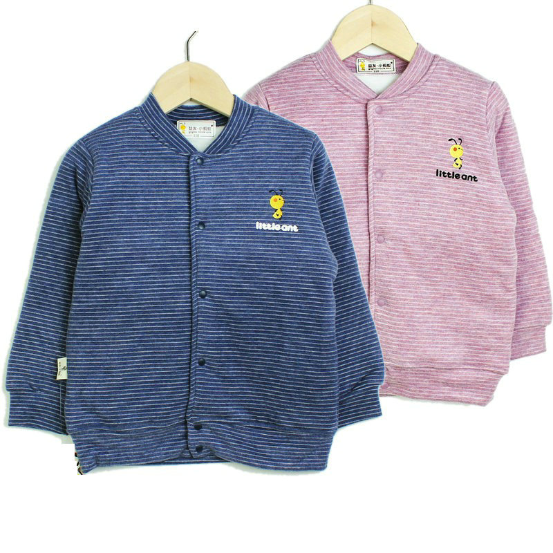 25新益友小蚂蚁开襟儿童小棉袄男女童纯棉防寒加厚校服神器保暖衣