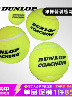 dunlop邓禄普网球COACHING耐打高弹无压初学训练专业比赛用球60装