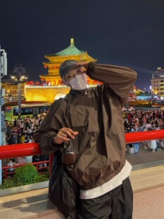 夏季轻薄连帽防晒衣/Temporary Exile临时流放拉链机能风夹克外套