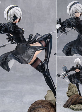 日本代购 NieR:Automata尼尔机械纪元2B手办ARTFX J Ver1.1a
