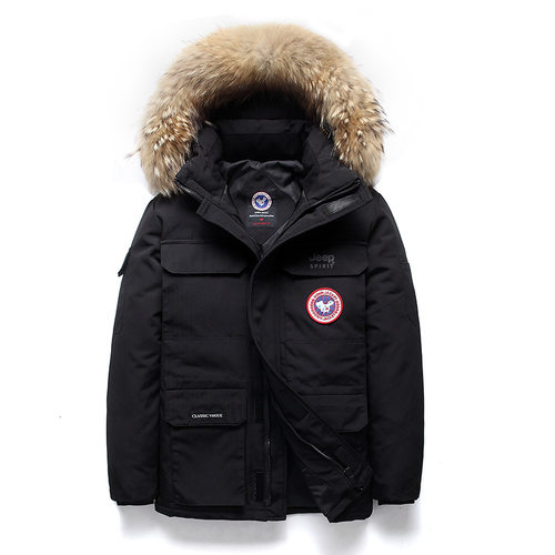 300斤特大码羽绒服男加肥加大280宽松肥佬胖子加厚保暖鸭绒外套潮