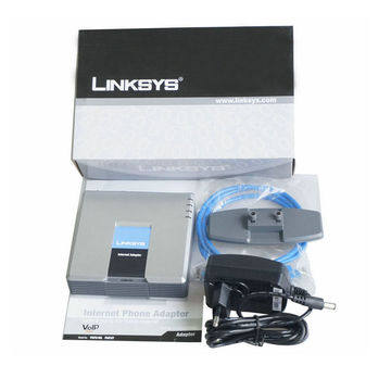 特价SIP 网关-2fxs port, 1WAN+1LAN ,Linksys SPA2102