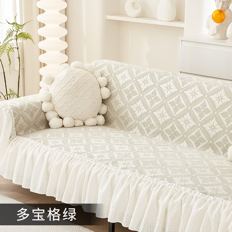 新款皮l型沙发盖布套罩垫专用秋冬三座一贵妃盖巾防滑单人椅2米宽