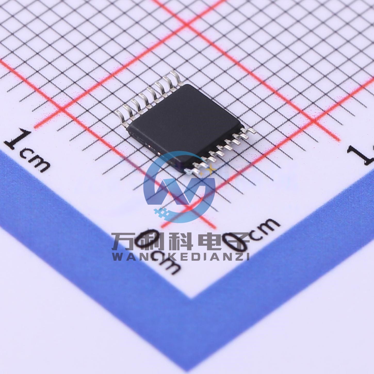 CD4051BMT/TR 单刀八掷(SP8T)模拟开关/多路复用器TSSOP-16封装