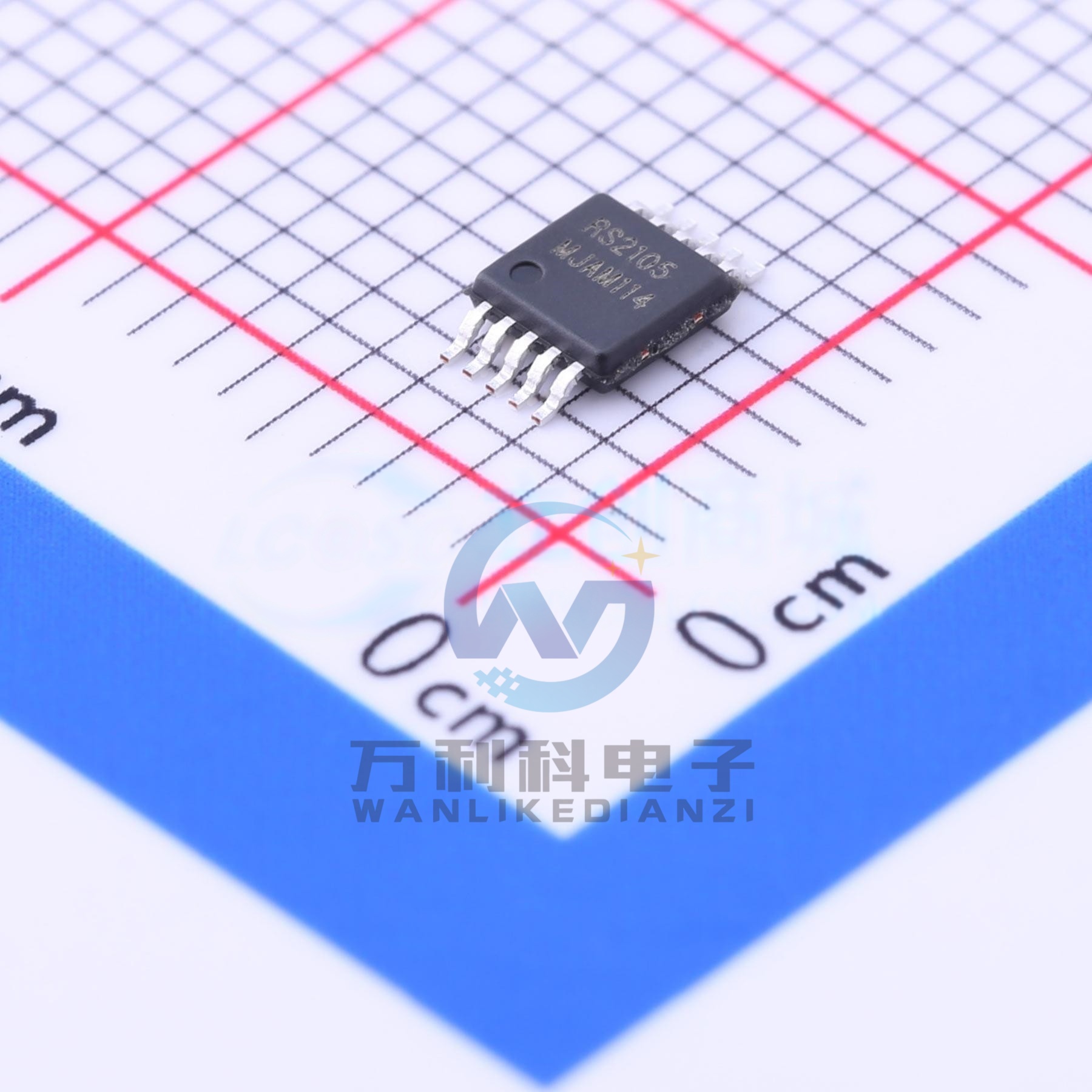 RS2105XN 模拟开关/多路复用器MSOP-10封装 原裝正品