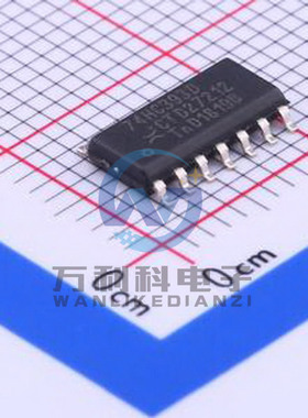74HC393D,653 计数器/分频器 SOIC-14封装 原装正品
